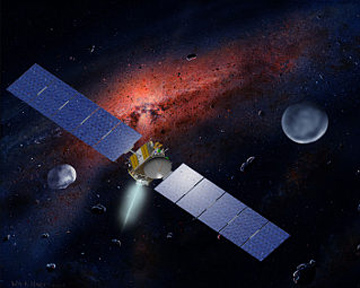 "Dawn" станет первым зондом, который посетит астероиды Церера и Веста. Nasa.gov