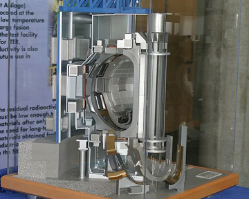 Макет реактора ITER. Фото Wikipedia.org