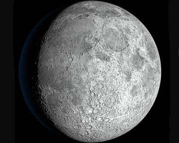 Миллионы лет назад Луна и Земля были единым целым. Фото Great-galaxy.ru