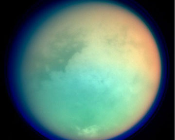 Гипотетический пришелец с Титана взорвался бы на Земле. Фото NASA