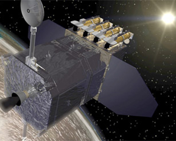 SDO будет заниматься измерением магнитного поля Солнца. Иллюстрация NASA