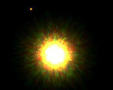 Открытая планета в восемь массивнее Юпитера. Фото Gemini.edu