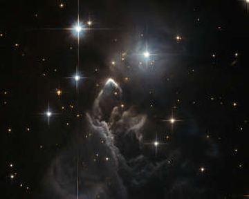 Туманность IRAS 05437+2502. Фото ESA