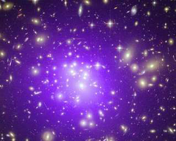"Темная" энергия, помимо прочего, отвечает за расположение различных объектов во Вселенной.Фото NASA