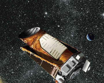Телескоп "Кеплер" работает уже больше года. Фото NASA