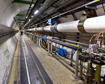 Ускорительный туннель БАК. Фото пресс-службы CERN