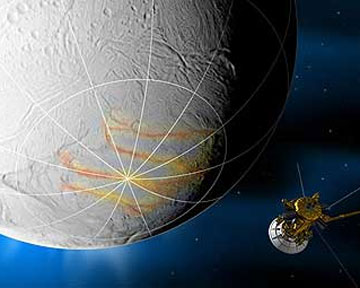 Зонд "Кассини" начал работать на орбите Сатурна в 2004 году. Фото Ufoinukraine.org.ua