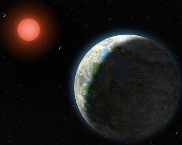 Масса Gilese 581d больше земной в семь или восемь раз. Фото NASA