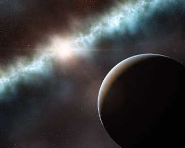 Исследователи обнаружили вокруг Т Хамелеона газопылевой диск. Фото ESO