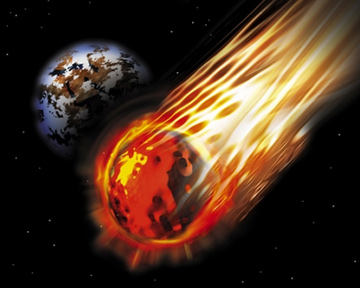 Тема "астероидной атаки" на Землю стала беспокоить учёных относительно недавно. Фото ТСН